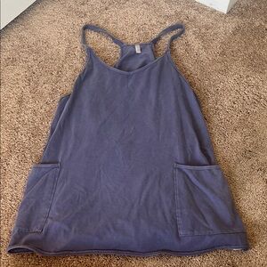 Free People Navy Blue Tank Dress